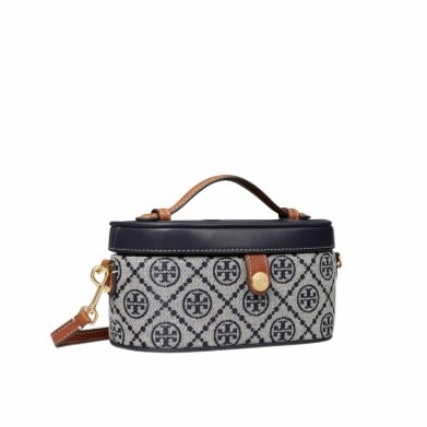 Tory Burch 女士 T Monogram 化妝包均碼碼18.5cm*9.3cm*9.7cm-3