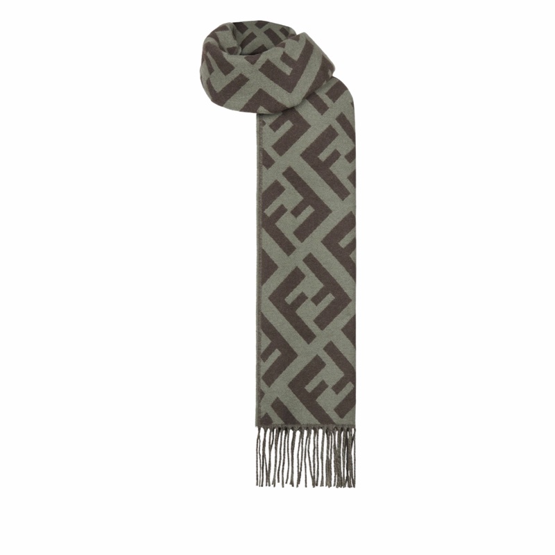 Fendi 女士 FF圍巾均碼碼170cm*45cm-4