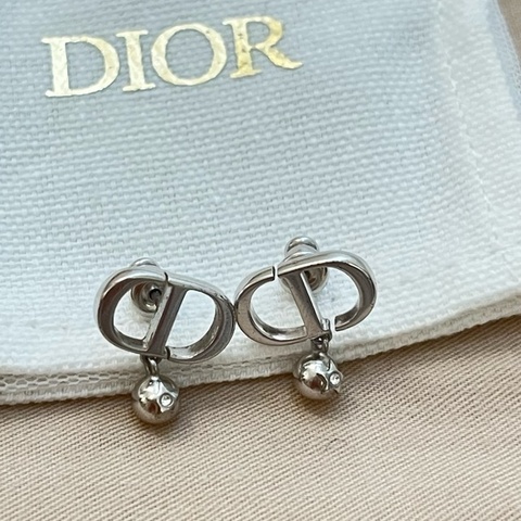 Dior迪奧LOGO耳環