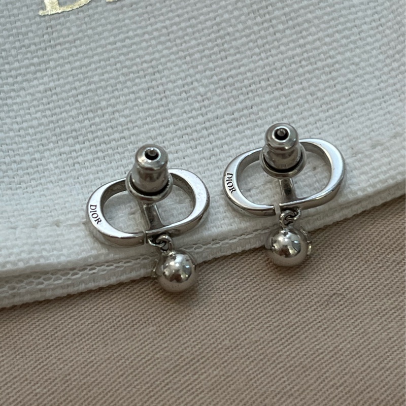 Dior迪奧LOGO耳環-2