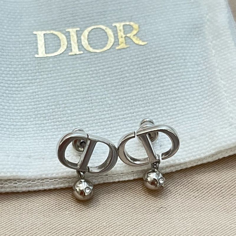 Dior迪奧LOGO耳環-5