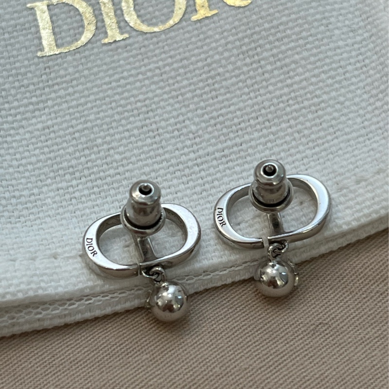 Dior迪奧LOGO耳環-7