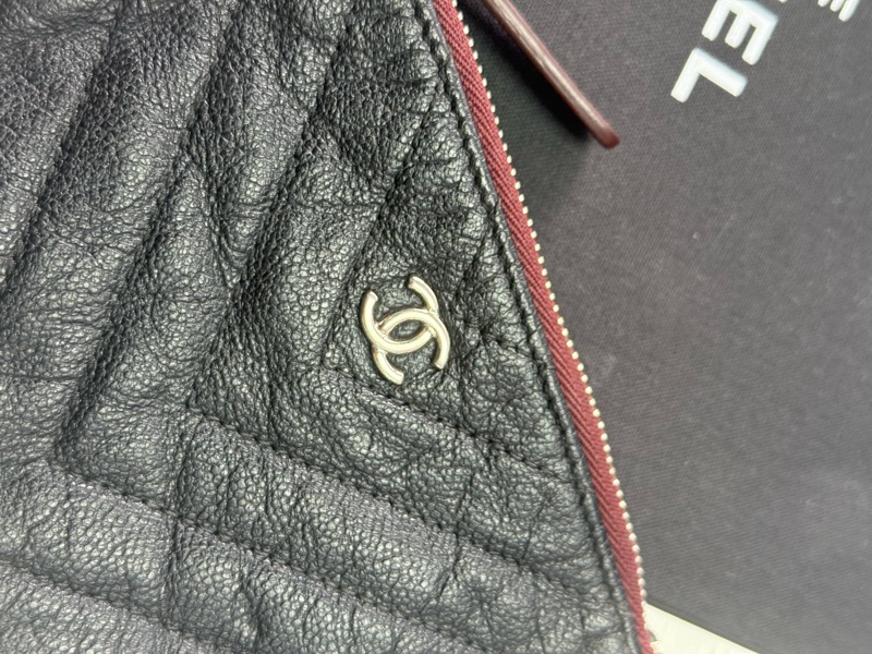 Chanel v紋零錢包-2