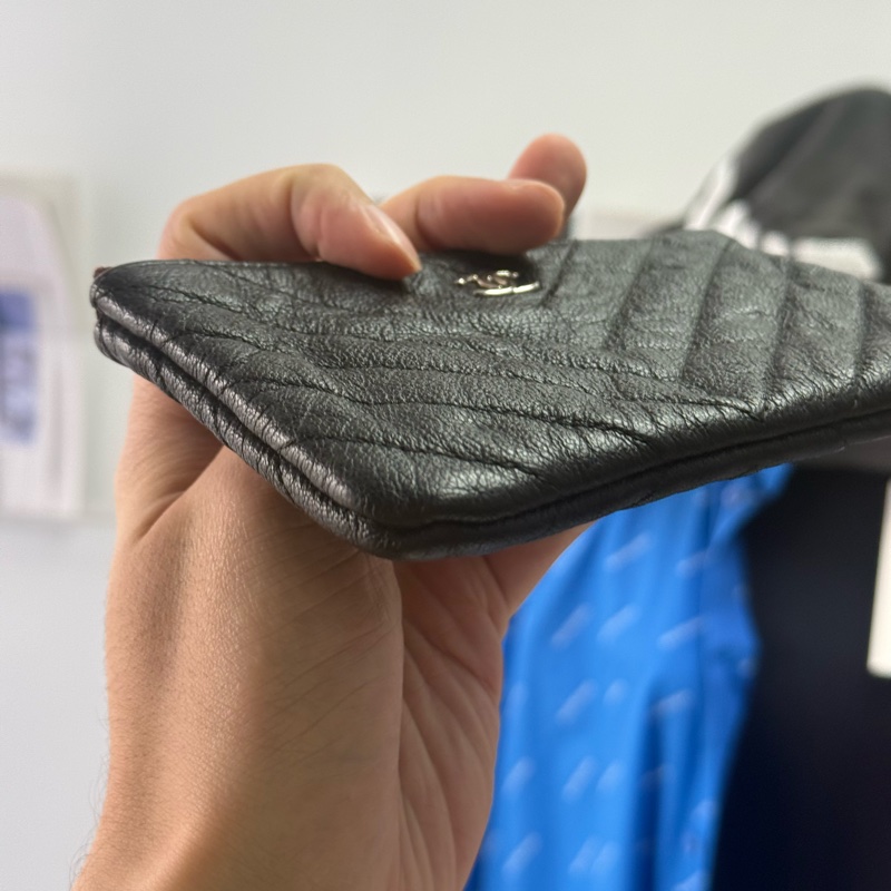 Chanel v紋零錢包-8