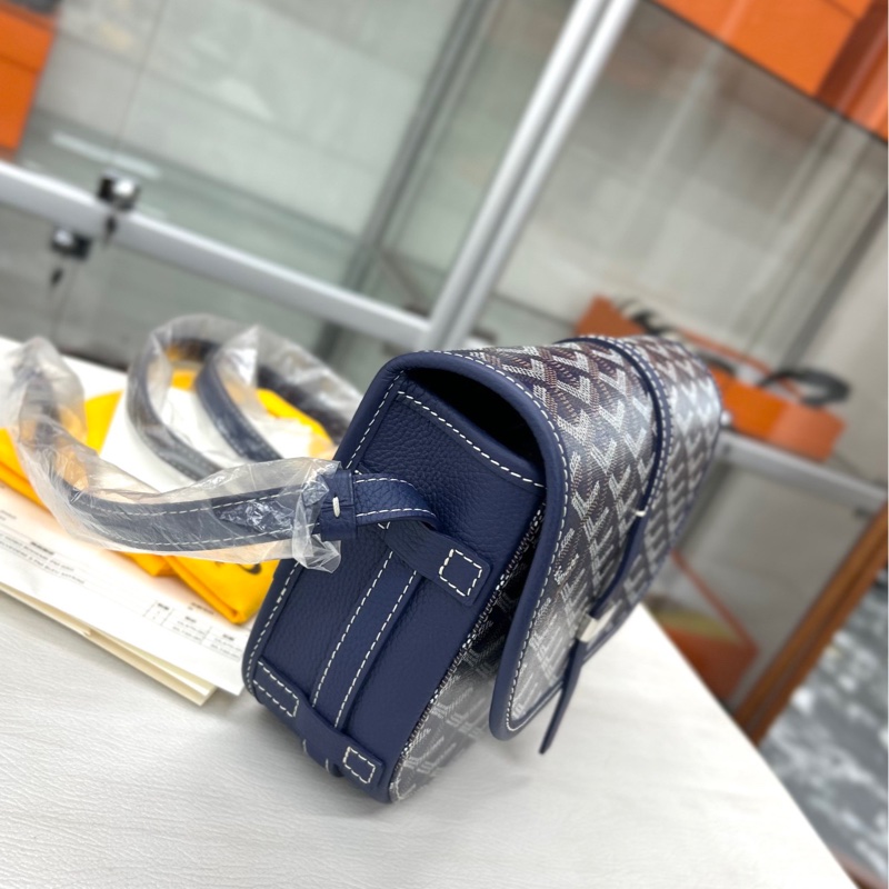 【99🆕】Goyard 深海軍藍小號 small郵差包 斜挎包 單肩包-1