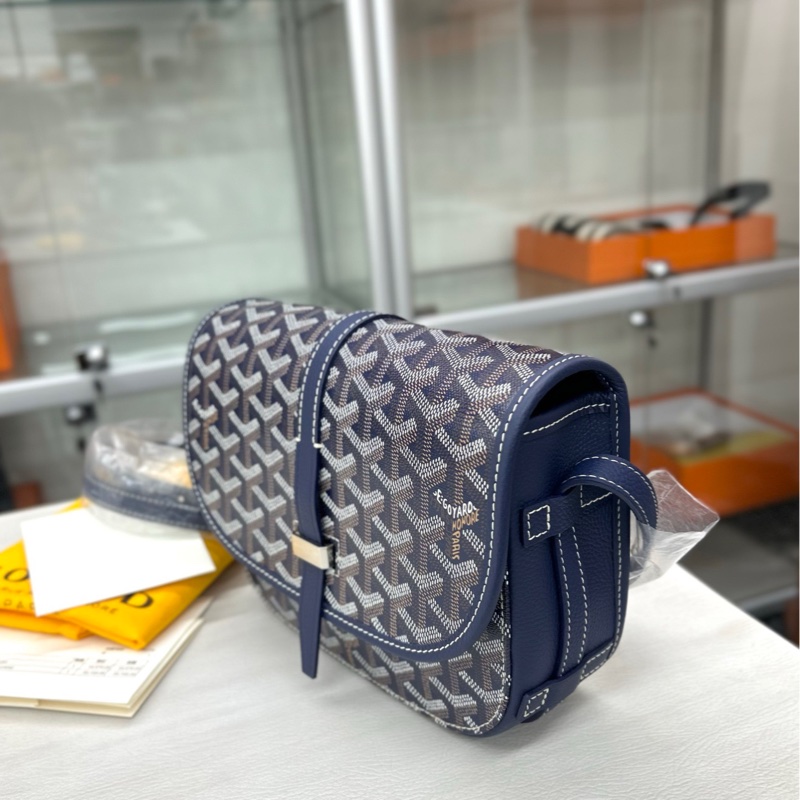 【99🆕】Goyard 深海軍藍小號 small郵差包 斜挎包 單肩包-2