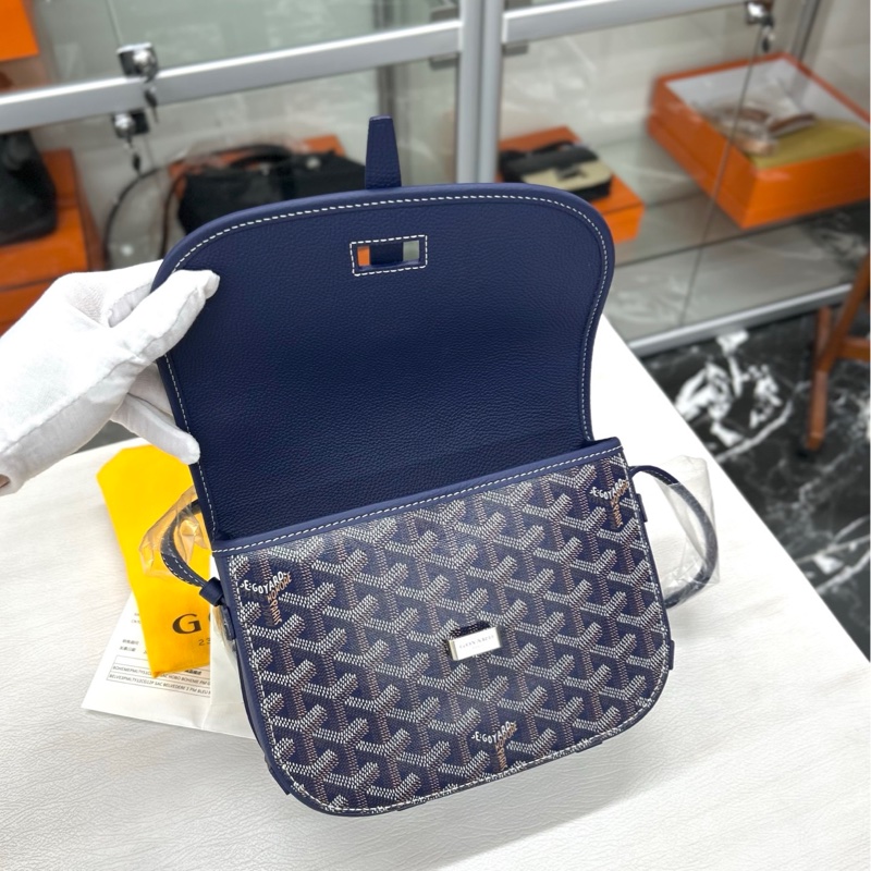 【99🆕】Goyard 深海軍藍小號 small郵差包 斜挎包 單肩包-6