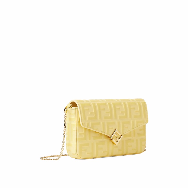 Fendi 女士 FF Diamonds 鏈條錢包均碼碼18cm*3cm*11cm-2