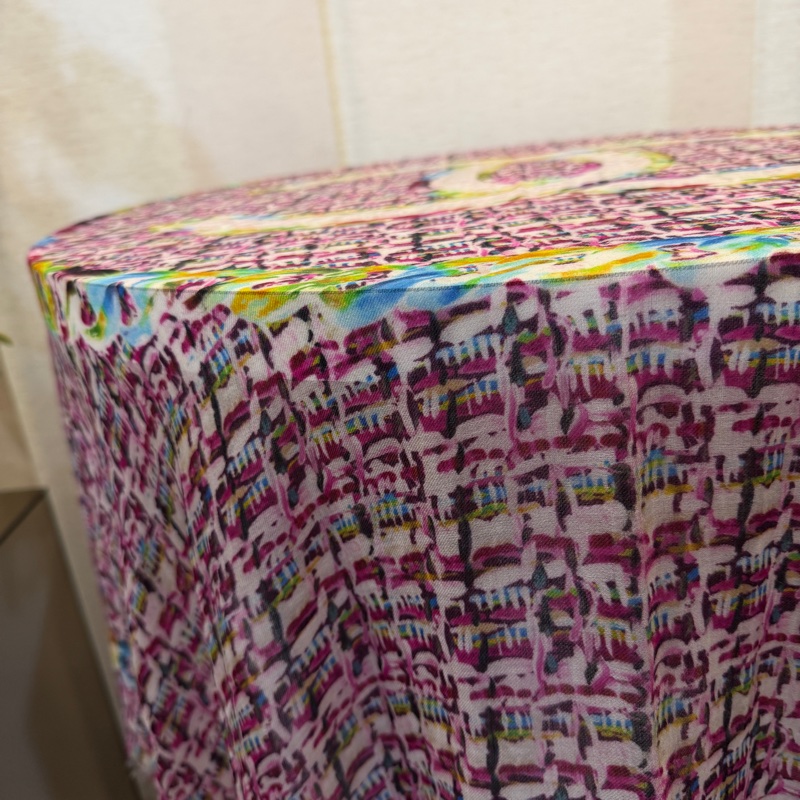 Chanel 彩色暈染克什米爾方巾-7