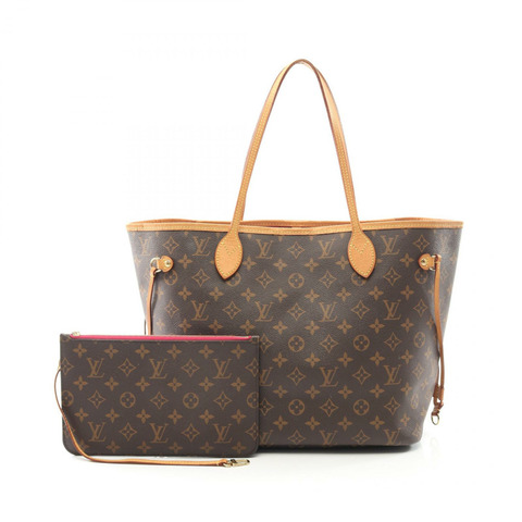 路易威登 Neverfull MM 手提單肩包 M41178 Monogram 皮革 Pivoine LV