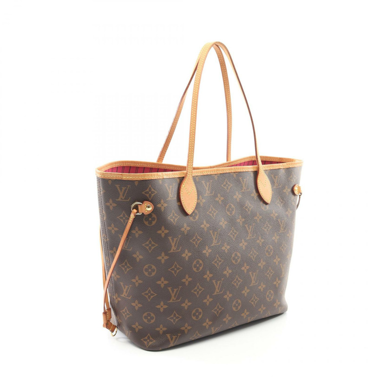路易威登 Neverfull MM 手提單肩包 M41178 Monogram 皮革 Pivoine LV-1