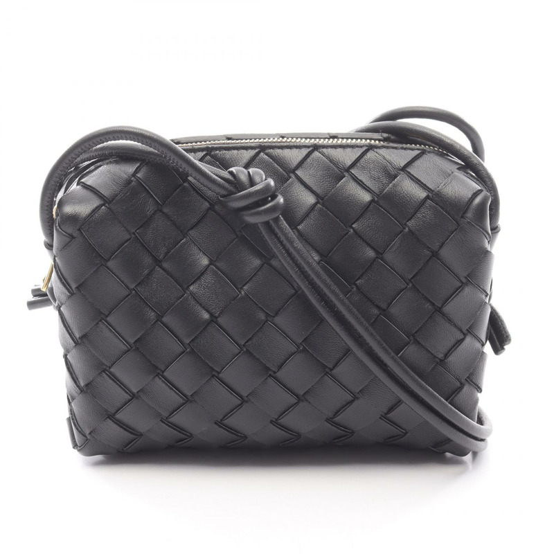 BOTTEGA VENETA Intrecciato 迷你環形相機單肩包 723547V1G11842 皮革-0