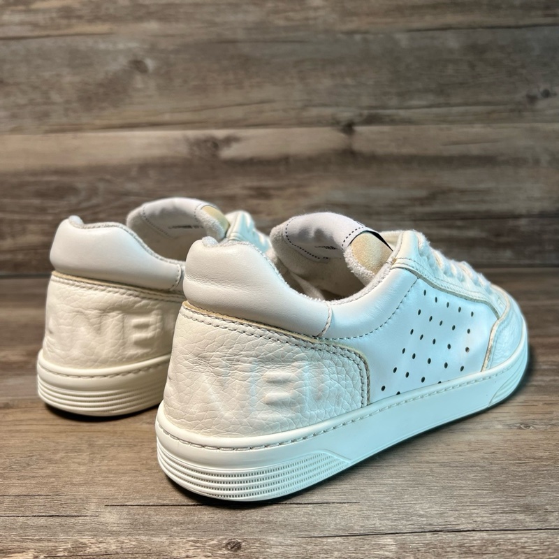 Chanel 香奈兒22P 小白鞋 白色 純白板鞋 37.5碼-2