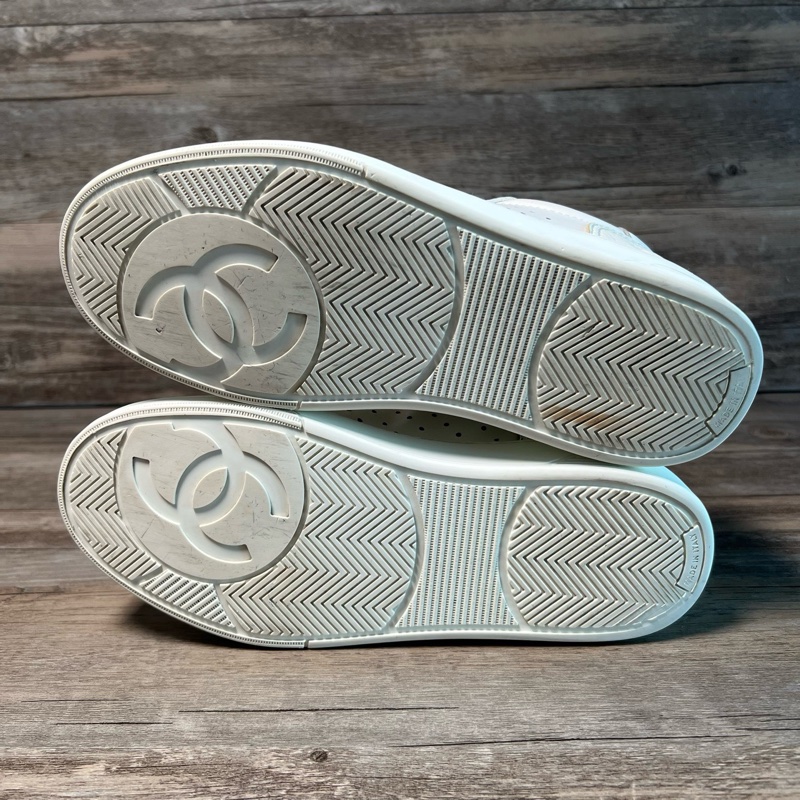 Chanel 香奈兒22P 小白鞋 白色 純白板鞋 37.5碼-9