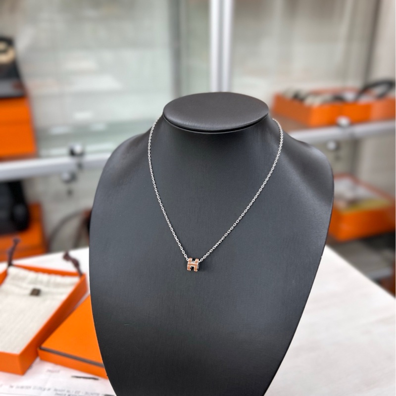 【全套】 Hermes new gold mini POP H項鍊-5