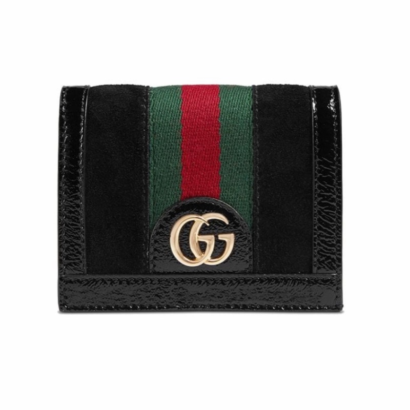 Gucci 女士 黑色Ophidia卡包均碼碼長：11cm、寬：3cm、高：8.5cm-4