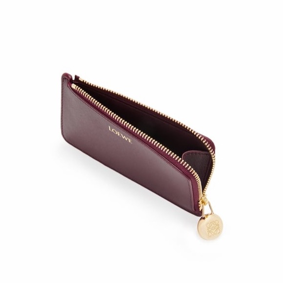 Loewe 女士 Pebble 徽標卡夾均碼碼13cm*1cm*7.5cm-2