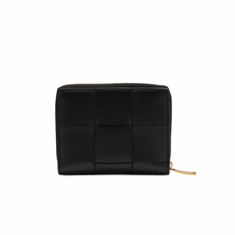 Bottega Veneta 女士 方格拉鍊錢包均碼碼-5
