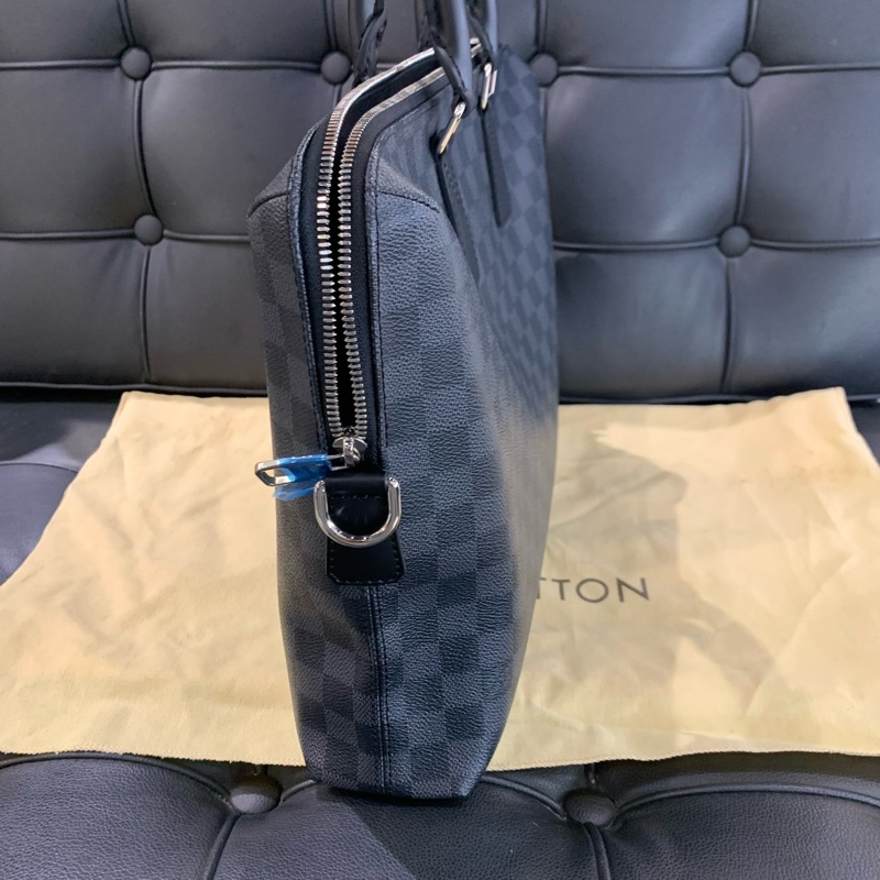 99新 LV棋盘格手提包 有肩带 长 37 x 宽 6 x 高 26 cm-2