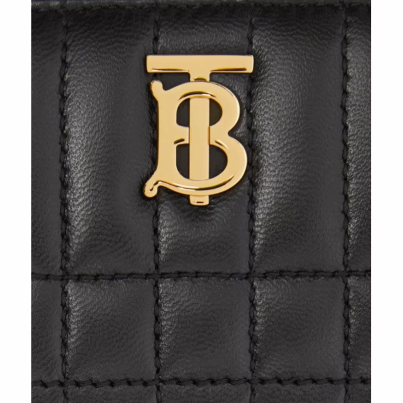 Burberry 女士 Lola – 絎縫拉鍊錢夾均碼碼11 X 8.5 CM-3