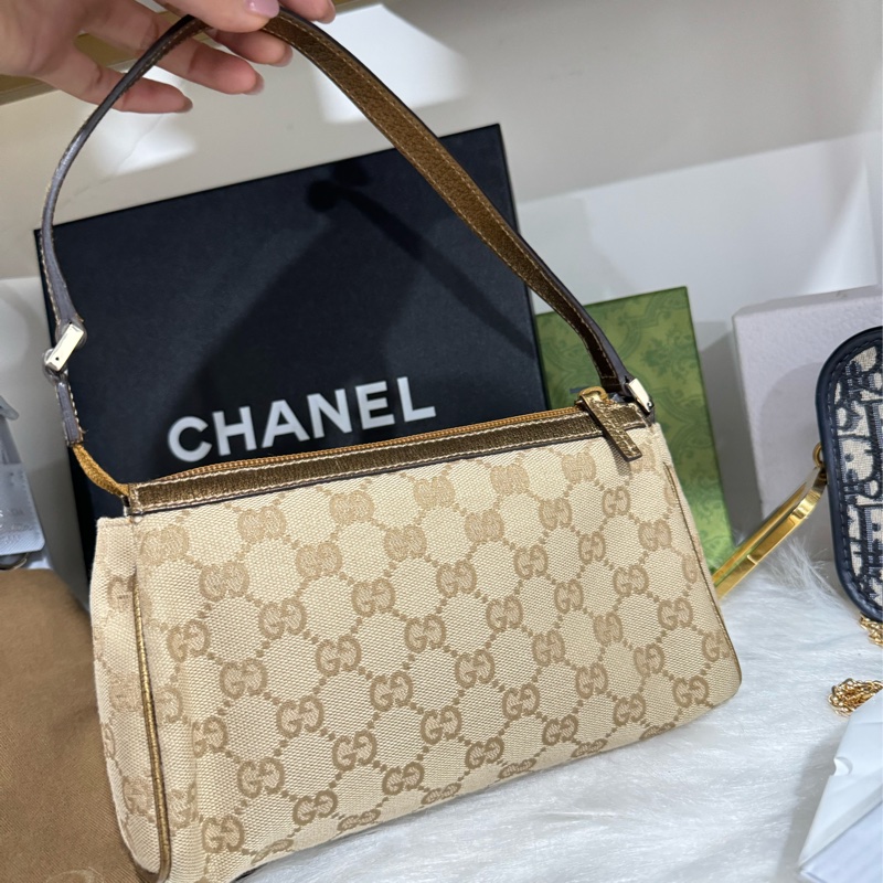 Gucci 腋下包 麻將包-4