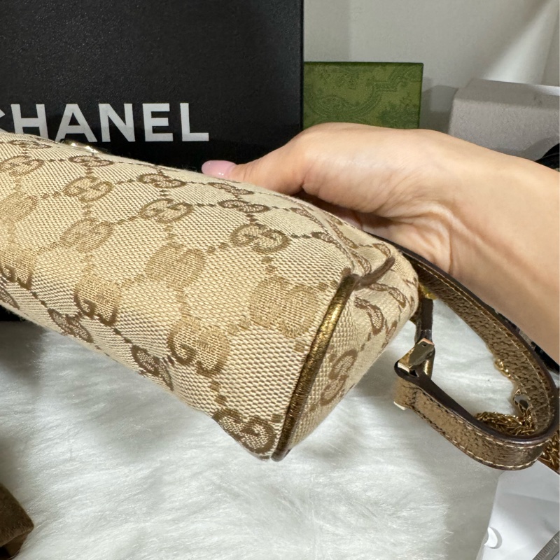 Gucci 腋下包 麻將包-7