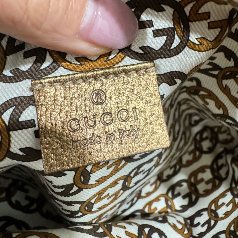 Gucci 腋下包 麻將包-11