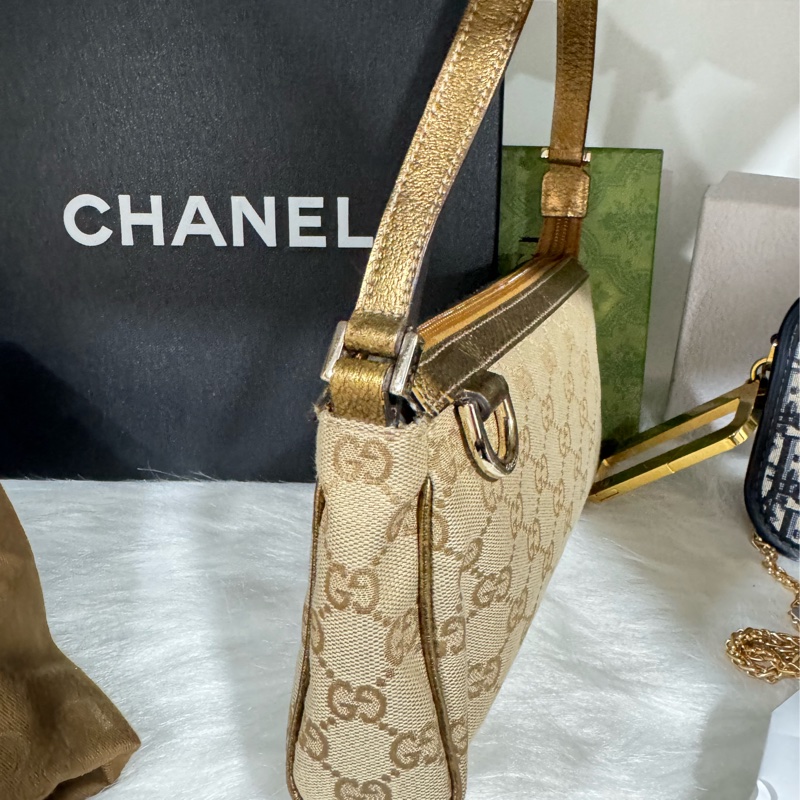 Gucci 腋下包 麻將包-14