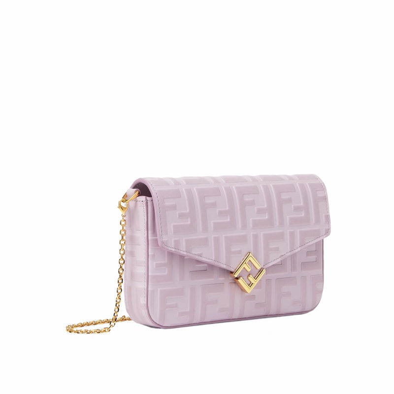 Fendi 女士 FF Diamonds 鏈條錢包均碼碼18cm*3cm*11cm-4