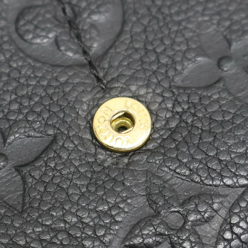 黑色 牛皮 Sarah 扣式 長夾 M61182 【LOUIS VUITTON LV 路易威登】 M61182-14