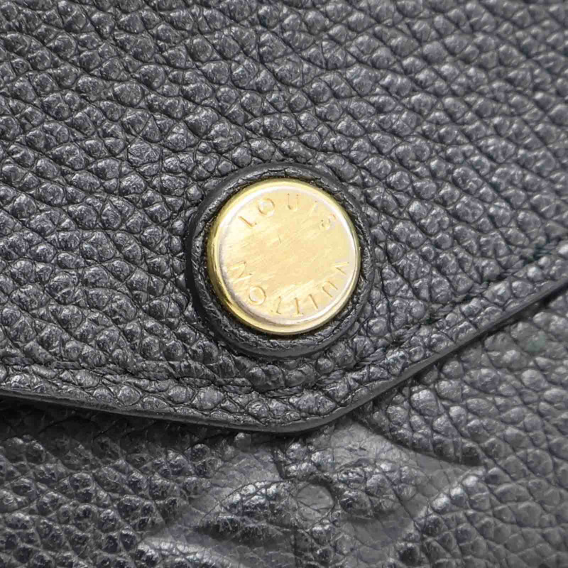 黑色 牛皮 Sarah 扣式 長夾 M61182 【LOUIS VUITTON LV 路易威登】 M61182-16