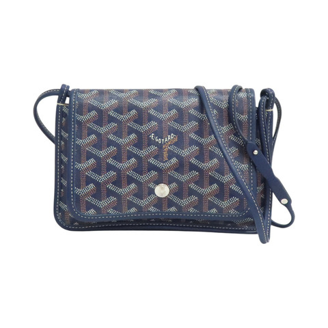 藍色 Goyardine帆布 PLUMET 肩背包【GOYARD 高雅德】