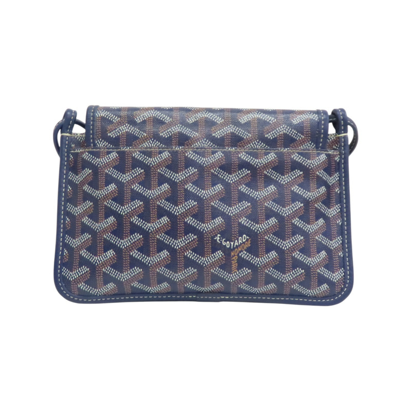 藍色 Goyardine帆布 PLUMET 肩背包【GOYARD 高雅德】-1