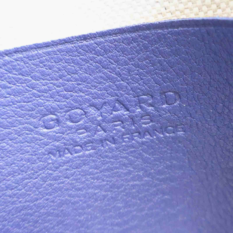藍色 Goyardine帆布 PLUMET 肩背包【GOYARD 高雅德】-10