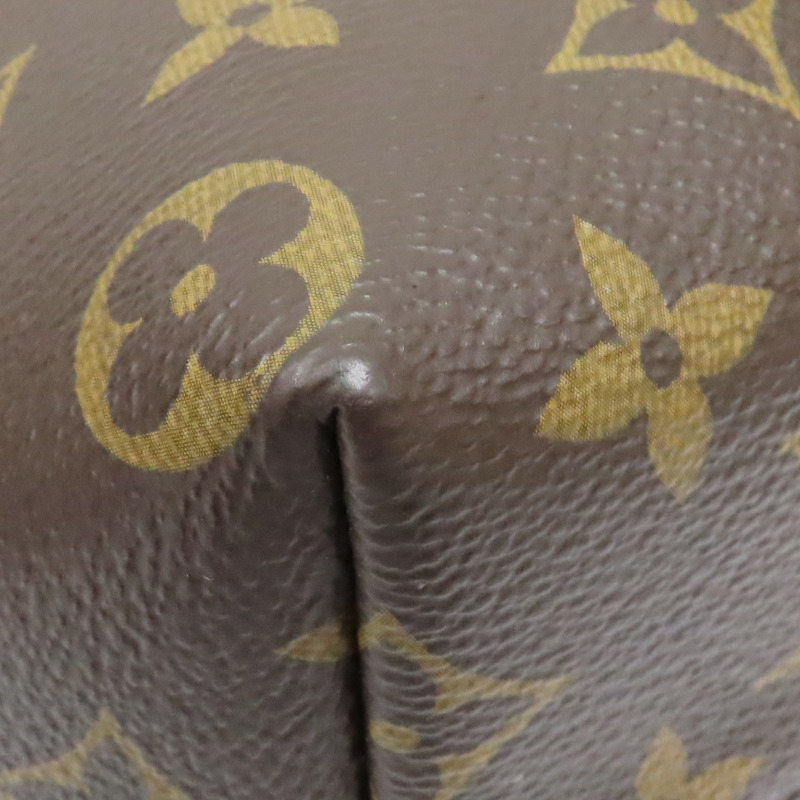棕色 原花帆布 黑色牛皮 Montsouris BB 後背包【LOUIS VUITTON LV 路易威登】 M45516-10