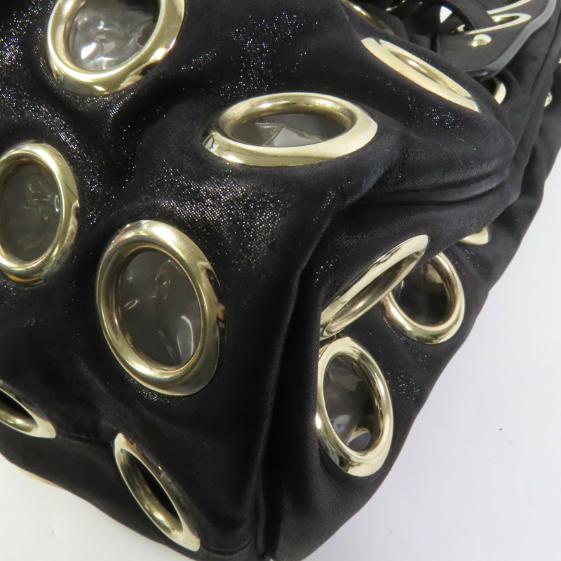 JIMMY CHOO 皮革Ramona Bag金扣肩背袋-11