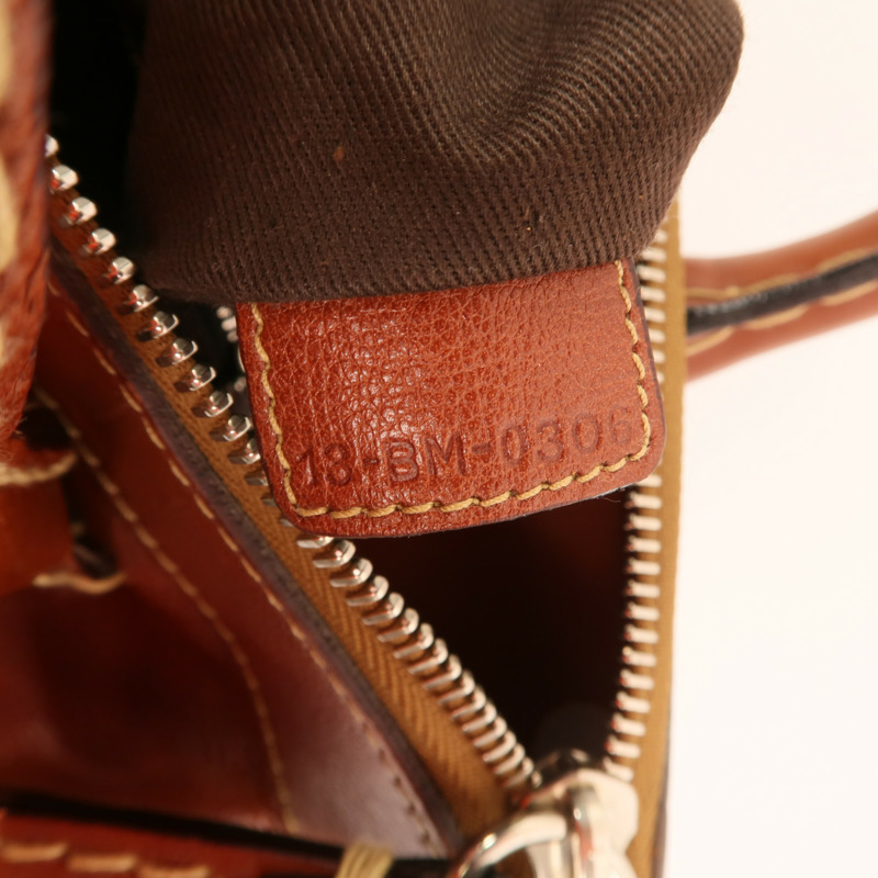 Chloe 牛皮皮革Hand Bag銀扣手挽袋-6