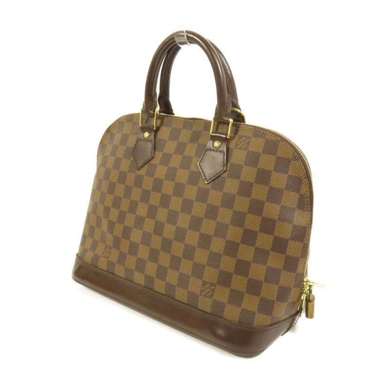 LOUIS VUITTON Damier Alma金扣手挽袋-2