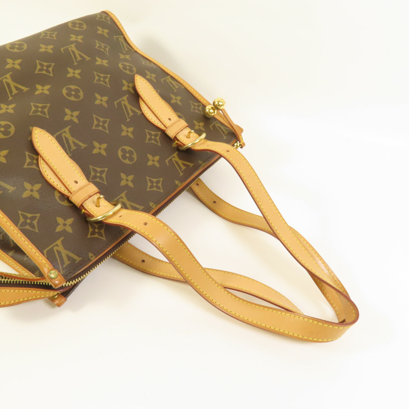 LOUIS VUITTON Monogram Popincourt Haut金扣肩背袋-4