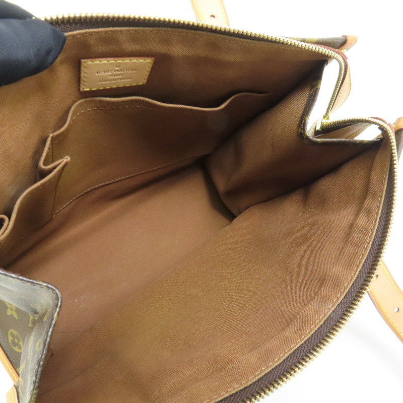 LOUIS VUITTON Monogram Popincourt Haut金扣肩背袋-7