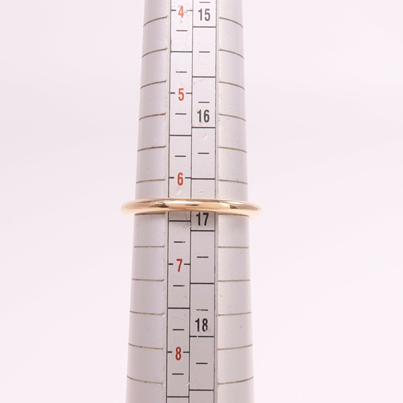 HERMES 18K玫瑰金Echappee Ring鑽石戒指Hermes#13/US#6.25-5