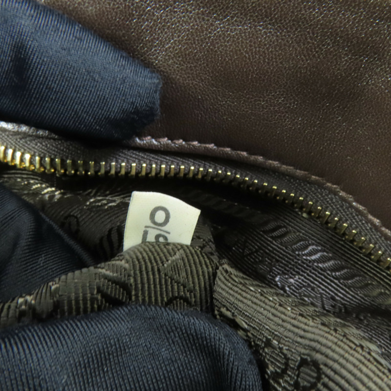 PRADA 尼龍2Way Shoulder金扣手挽肩背兩用袋-11