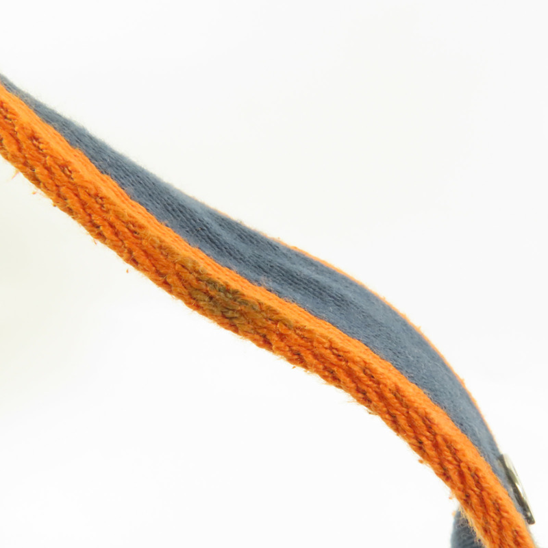 HERMES 帆布Bride-A-Brac Small銀扣手挽袋-14