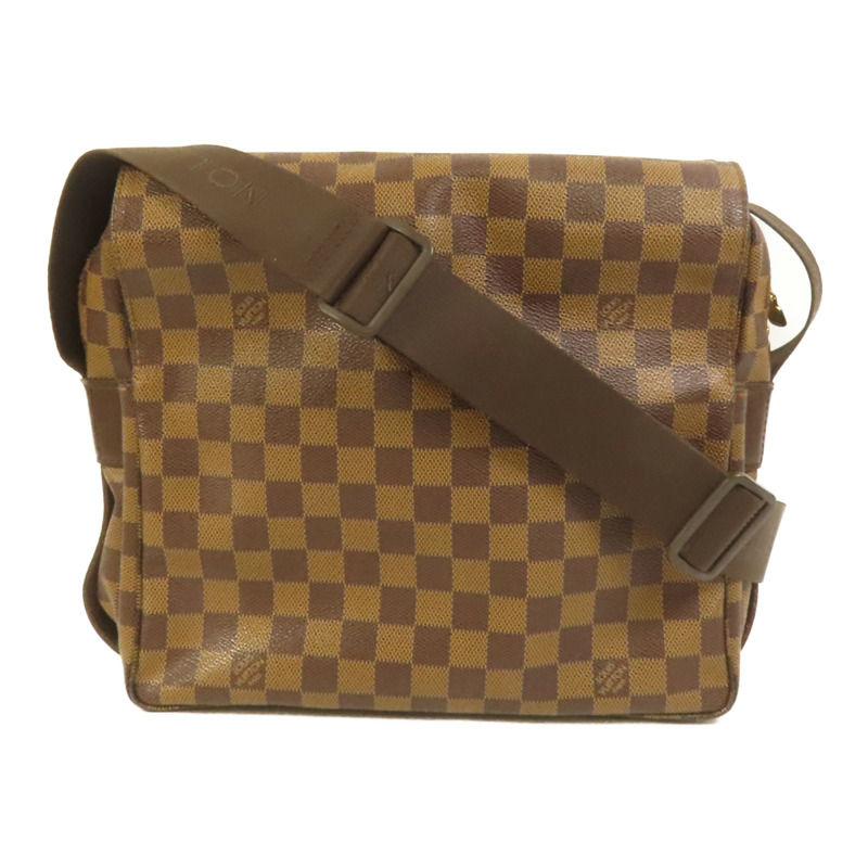 LOUIS VUITTON Damier Naviglio金扣肩背袋-0