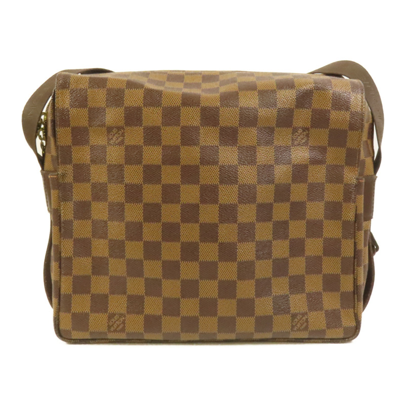 LOUIS VUITTON Damier Naviglio金扣肩背袋-1