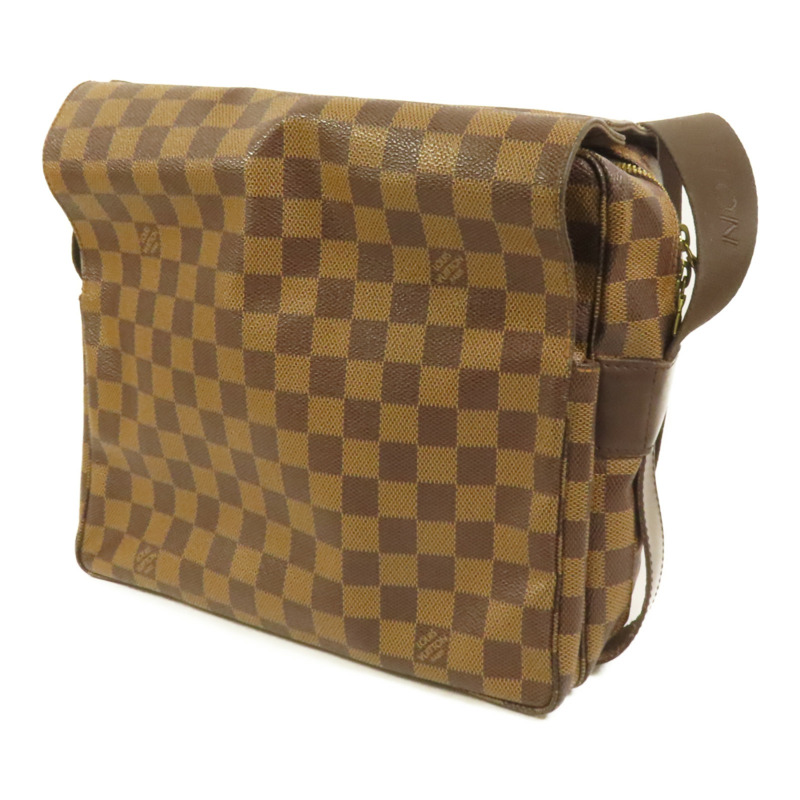 LOUIS VUITTON Damier Naviglio金扣肩背袋-2