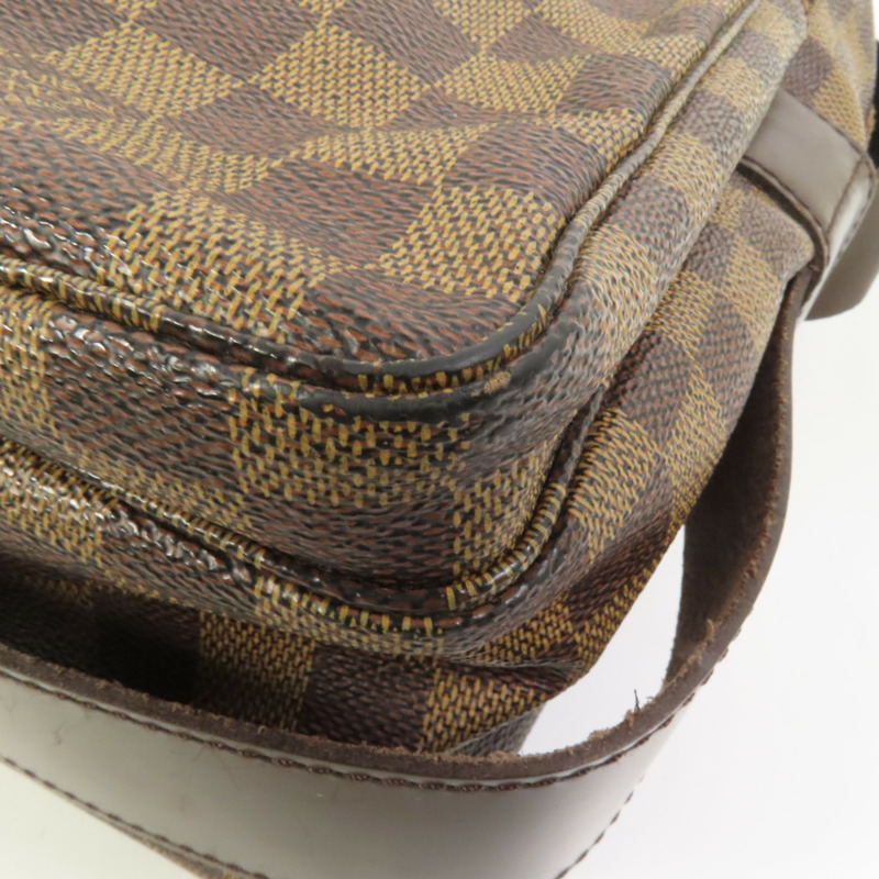 LOUIS VUITTON Damier Naviglio金扣肩背袋-12