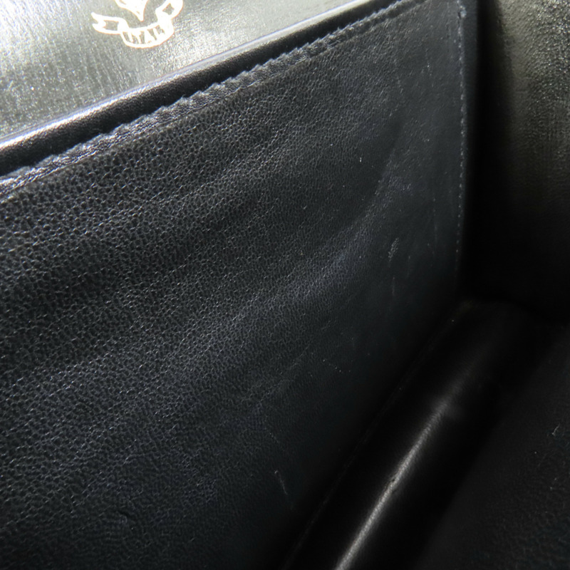 GUCCI 牛皮皮革Vintage Clutch Bag金扣肩背袋-13