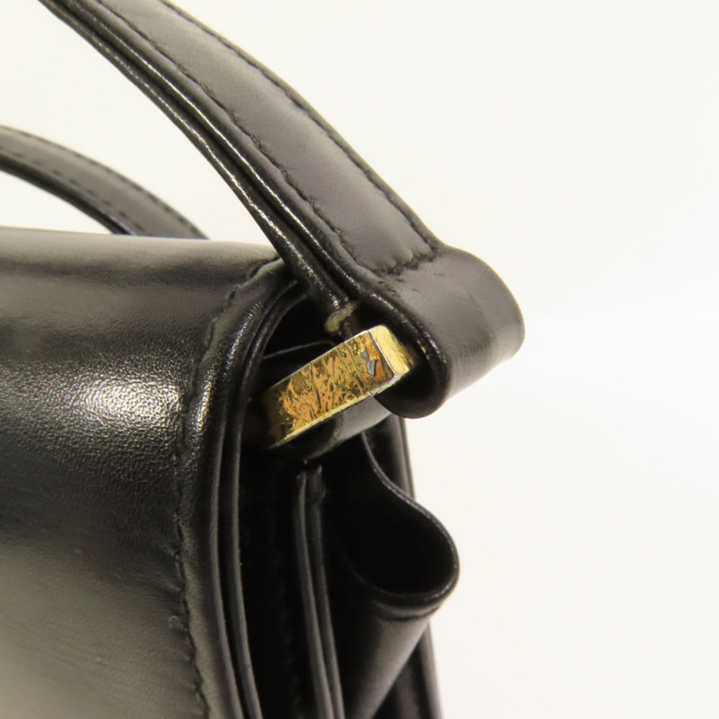 GUCCI 牛皮皮革Vintage Clutch Bag金扣肩背袋-14