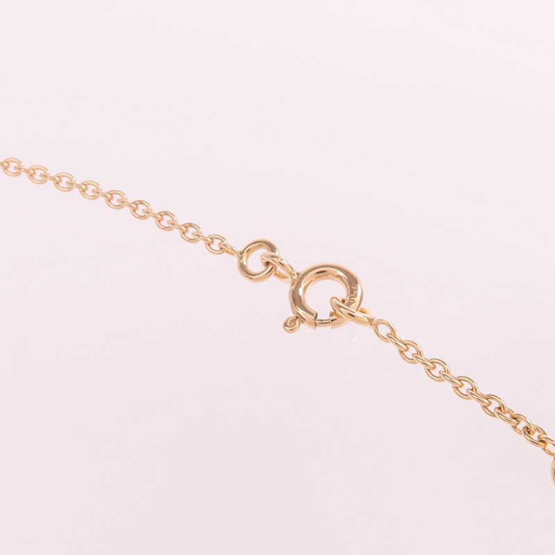 HERMES 18K玫瑰金Amulettes Birkin Diamond Pendant鑽石項鍊-4